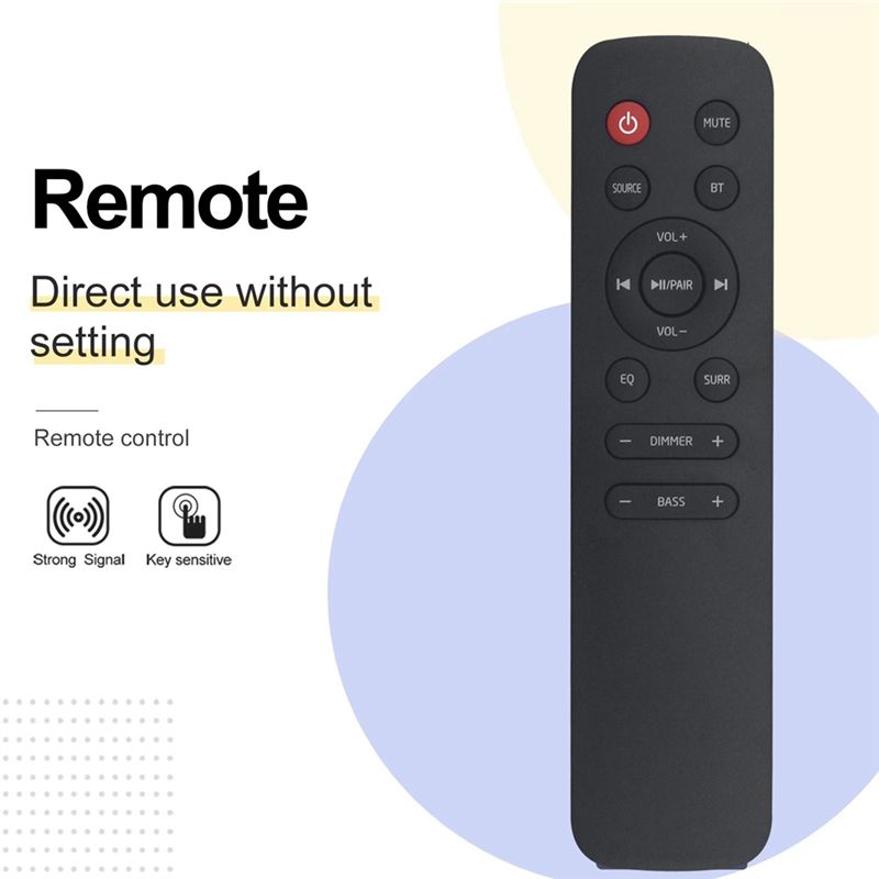Home Cinema Hisense - Télécommande de remplacement Y47A pour Hisense