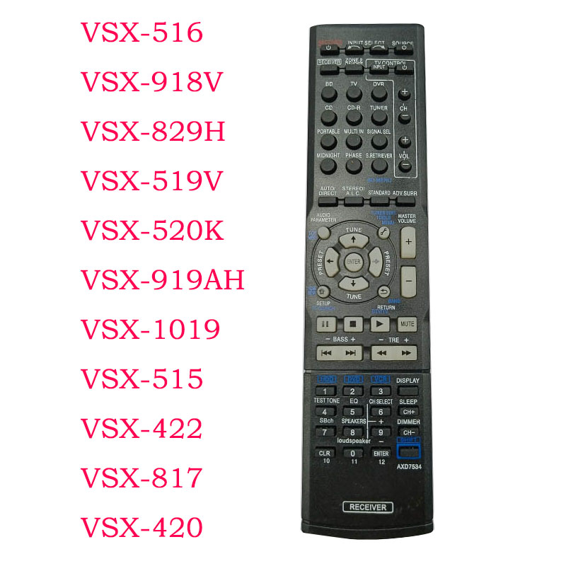 Home Cinema Pioneer - Télécommande AXD7534 pour récepteur AV pioneer
