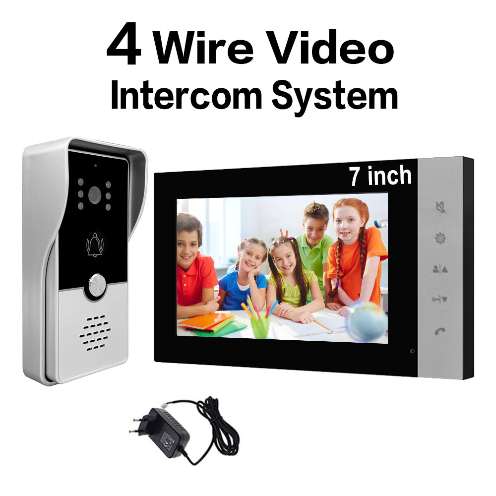 Home Cinema Wall Panels - Interphone vidéo filaire 4 fils 7