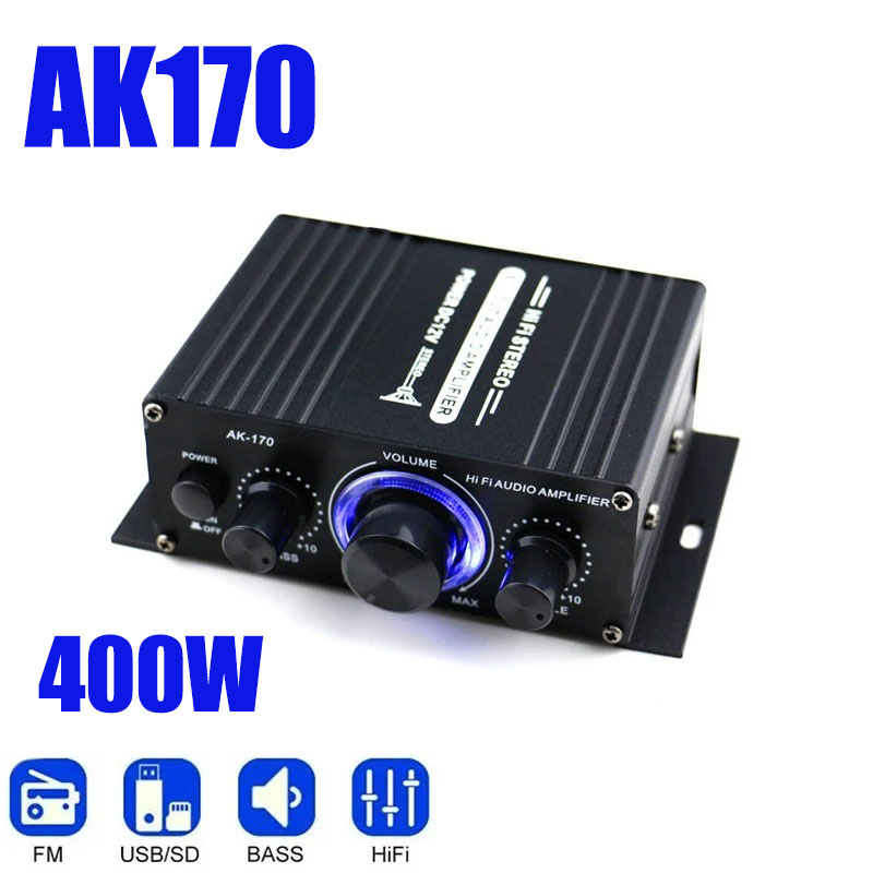 AK170 Mini amplificateur Audio - Home Cinema Receiver avis et prix