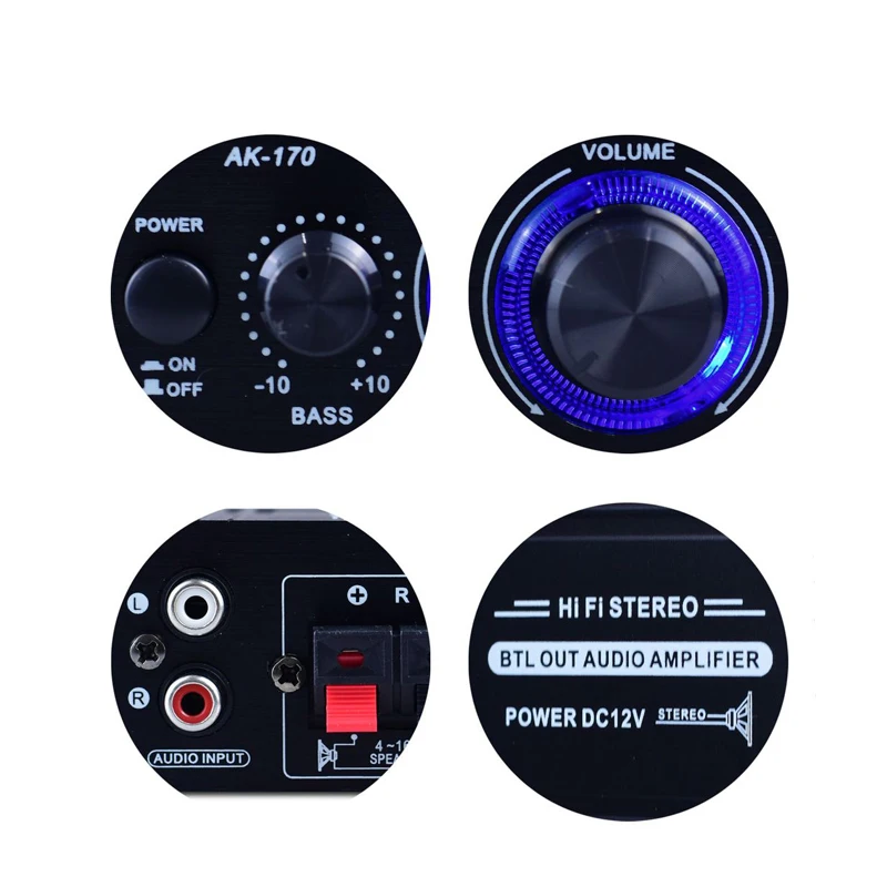 AK170 Mini amplificateur Audio - Home Cinema Receiver avis et prix