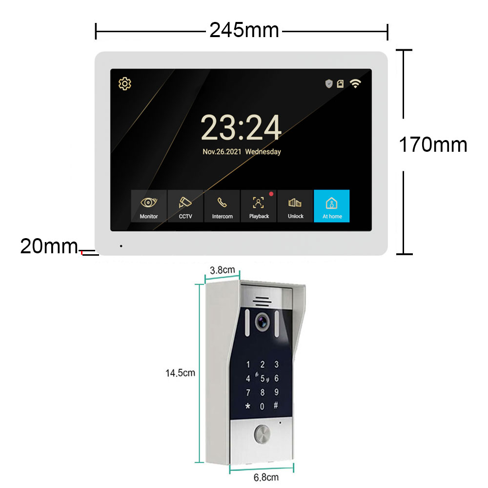 Système d'interphone vidéo 5 e - Home Cinema Wall Panels avis et prix