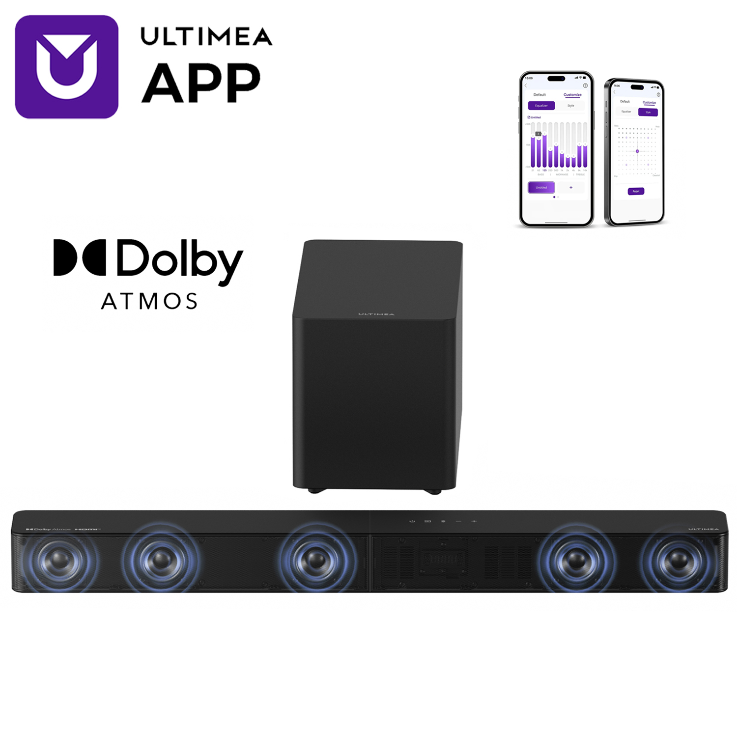 Barre de son ULTIMEA 5.1 canau - Home Cinema Ultimea avis et prix