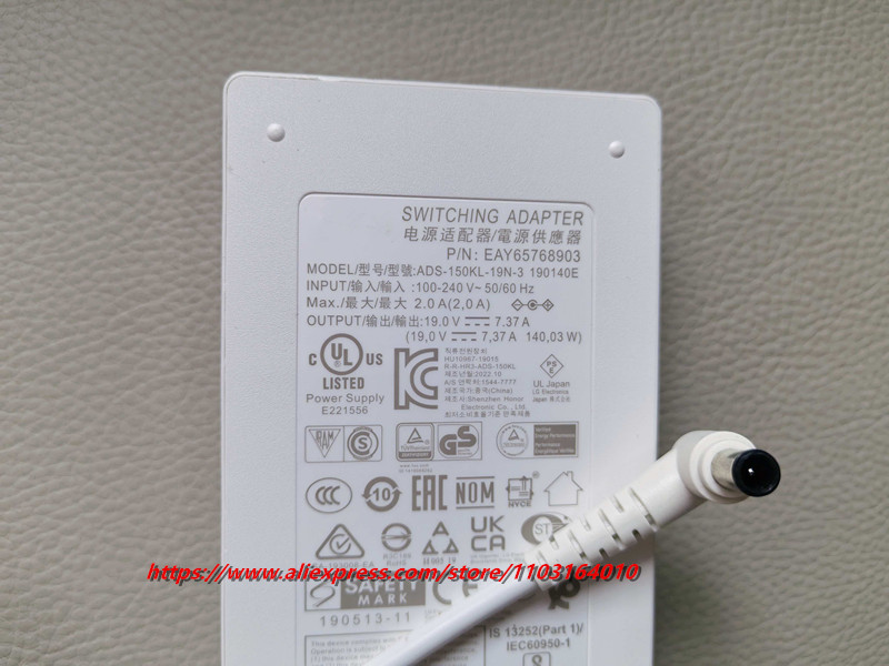 140W Original 19V 7.37A adapta - Home Cinema Lg avis et prix