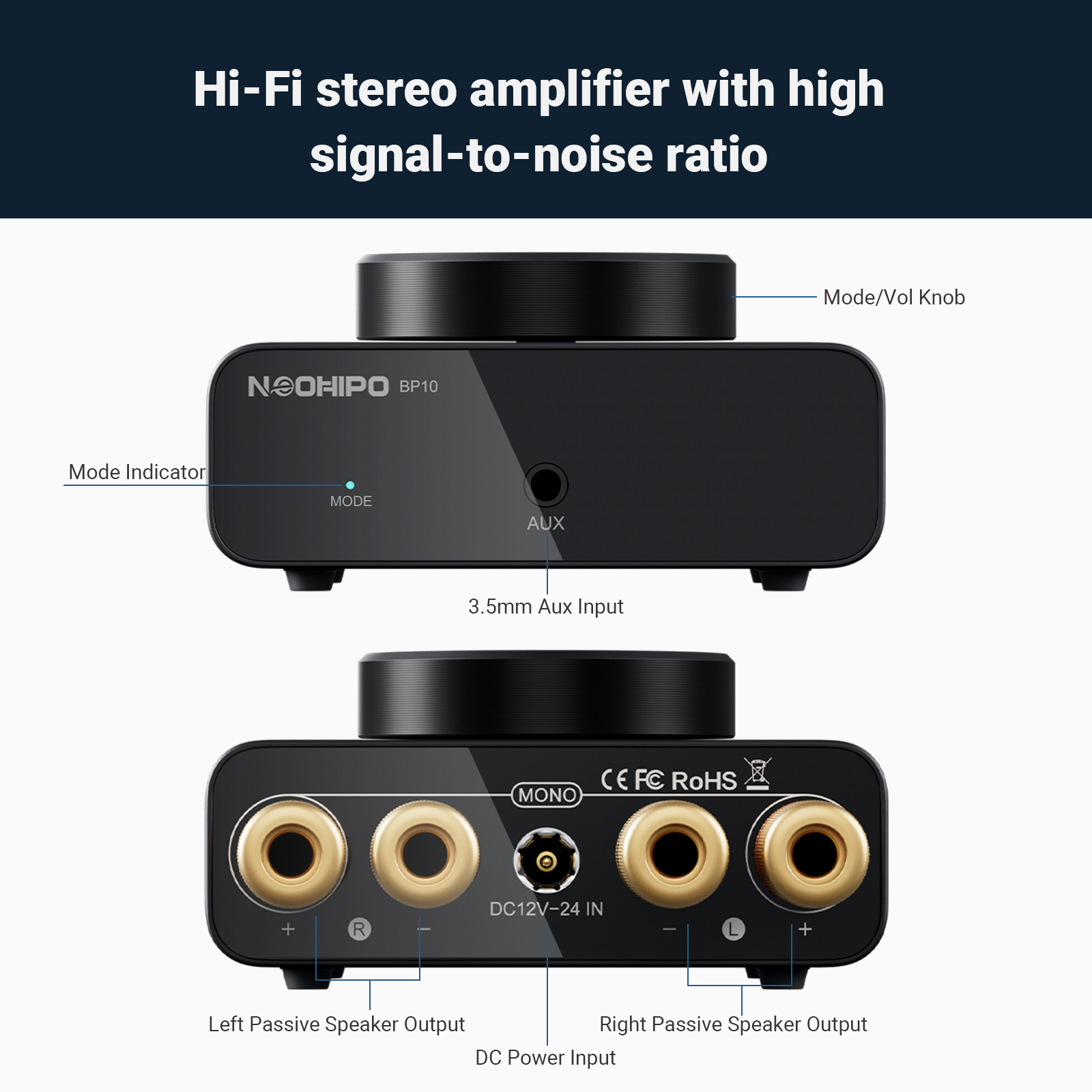 Amplificateur Bluetooth NEOHIP - Home Cinema Receiver avis et prix