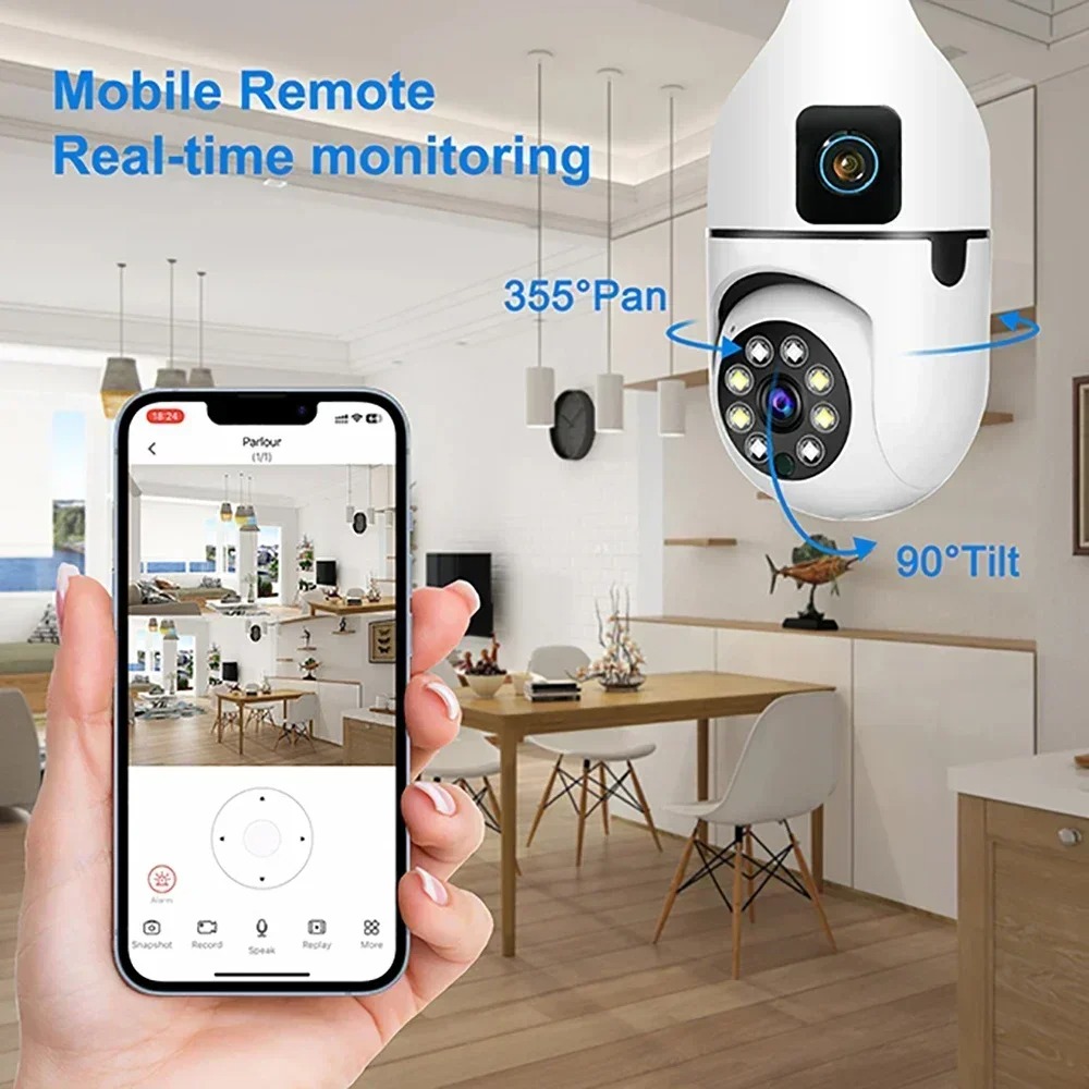 Caméra de surveillance E27 ave - Home Cinema Wall Panels avis et prix