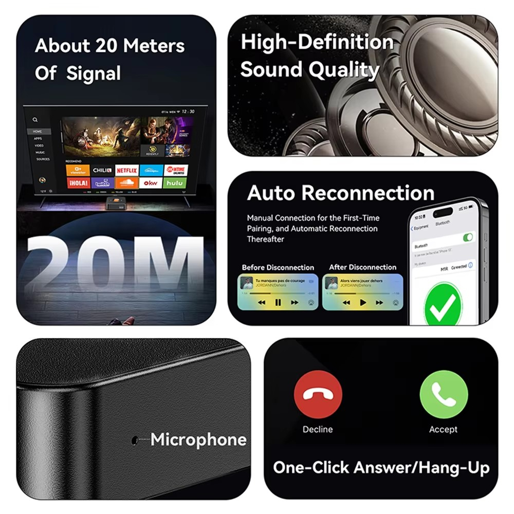Récepteur Bluetooth 6.0, prise - Home Cinema Receiver avis et prix