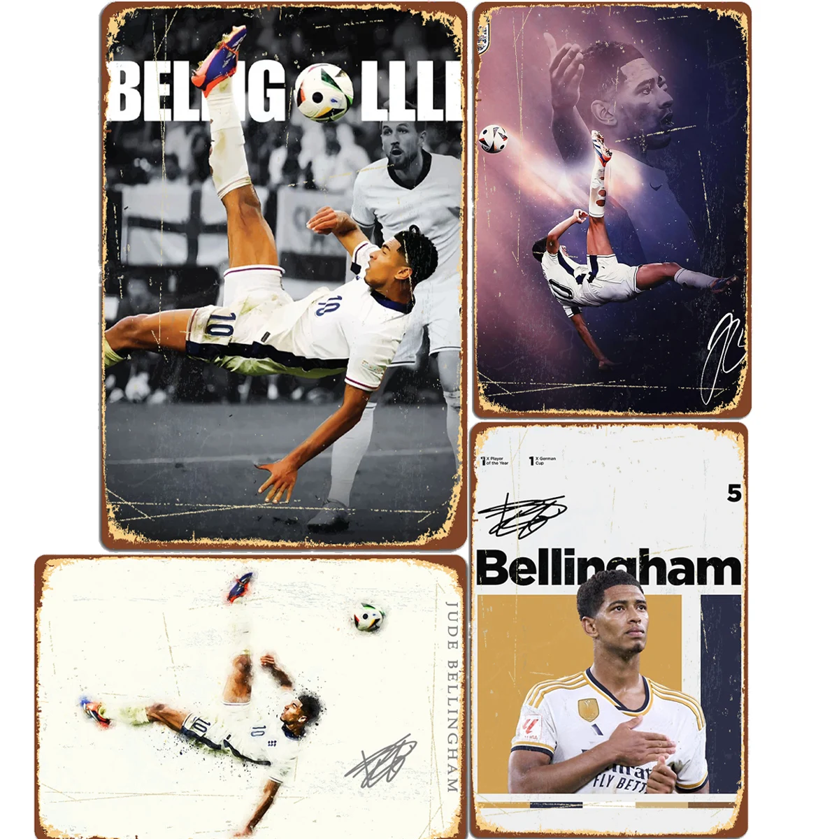 Jude Bellingham – affiches de  - Vintage Home Cinema avis et prix