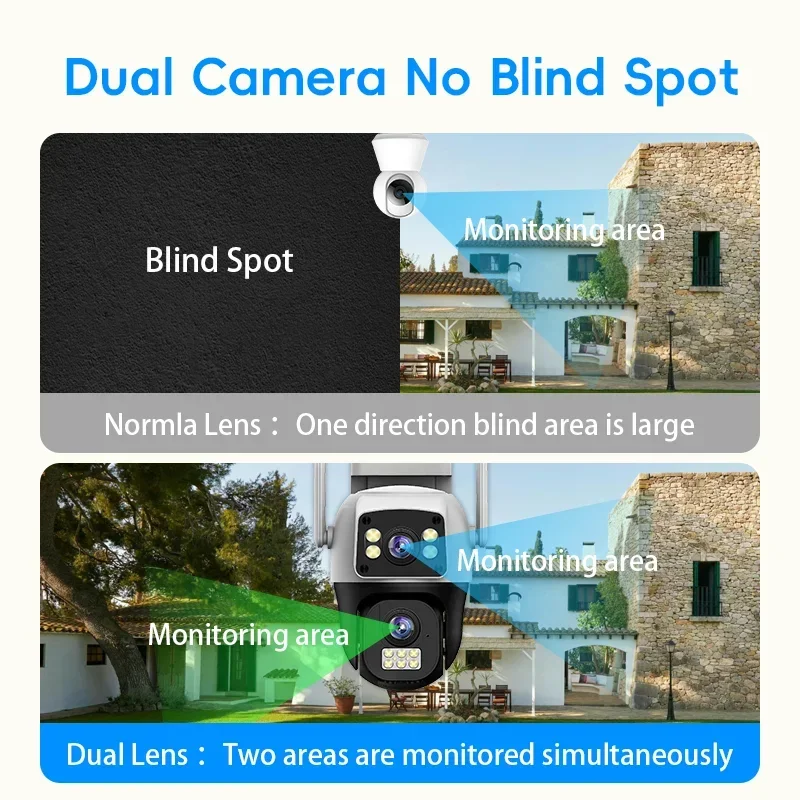 Caméra IP WIFI 8MP 4K PTZ exté - Home Cinema Wall Panels avis et prix