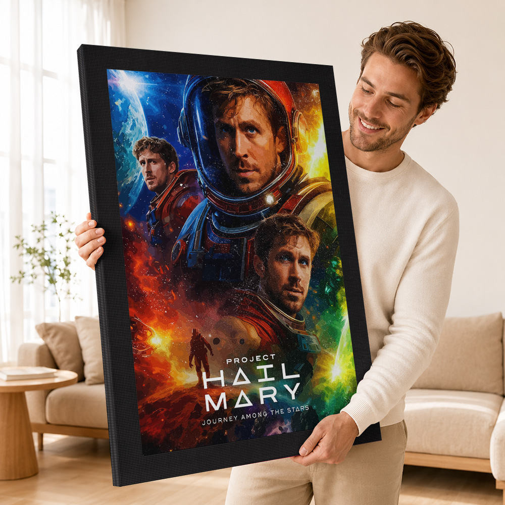 Affiche encadrée du film Proje - Vintage Home Cinema avis et prix