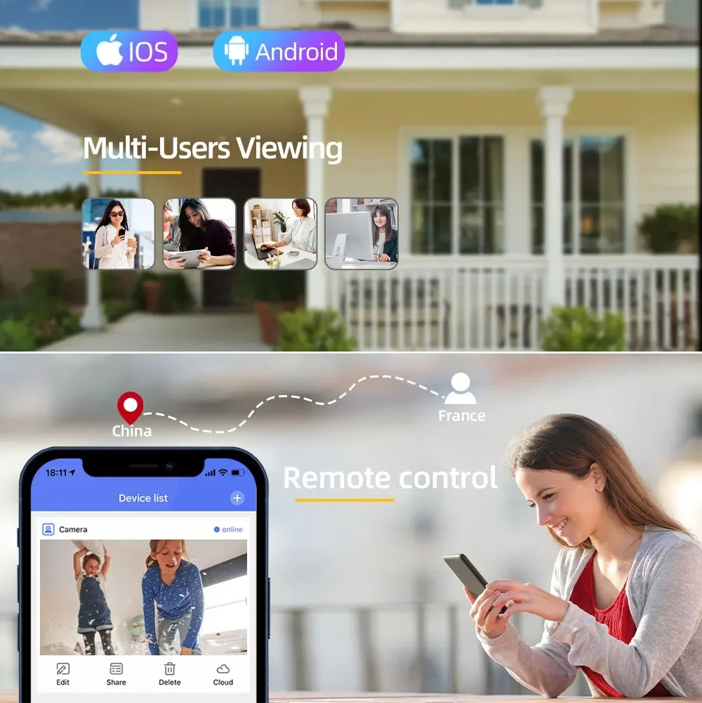 Caméra de surveillance Wi-Fi 2 - Home Cinema Wall Panels avis et prix