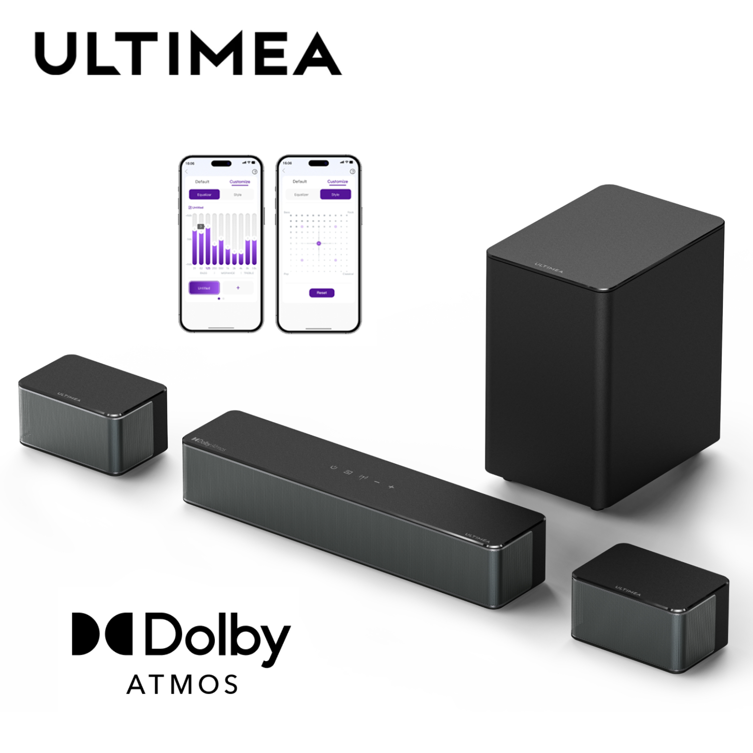 Barre de son ULTIMEA Poseidon  - Home Cinema Ultimea avis et prix