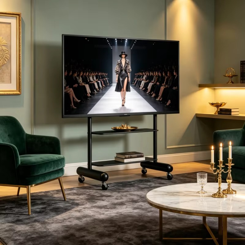 Support TV mobile pour petits  - Home Cinema In Small Room avis et prix