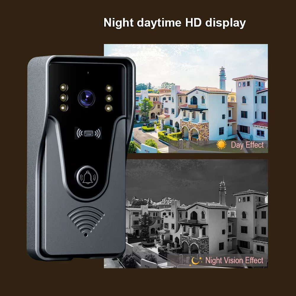 Tuya-Sonnette vidéo sans fil à - Home Cinema Wall Panels avis et prix