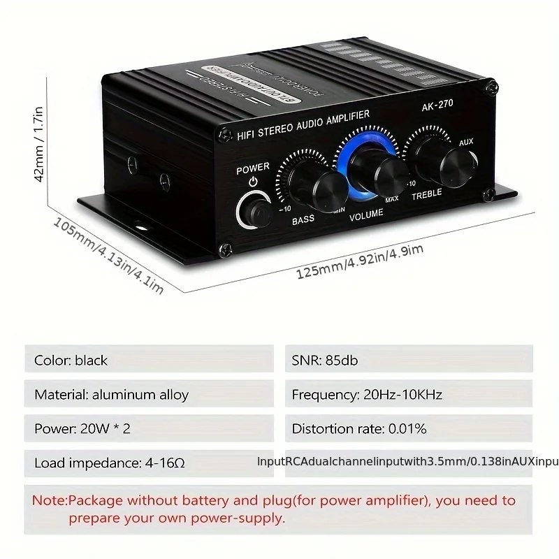 Mini amplificateur de puissanc - Home Cinema Unit avis et prix