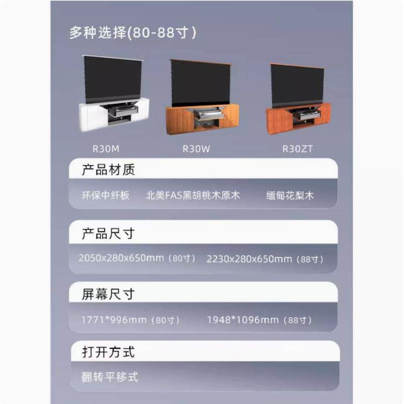 Shunhe, Écran Disheng R30, Cin - Home Cinema Hisense avis et prix