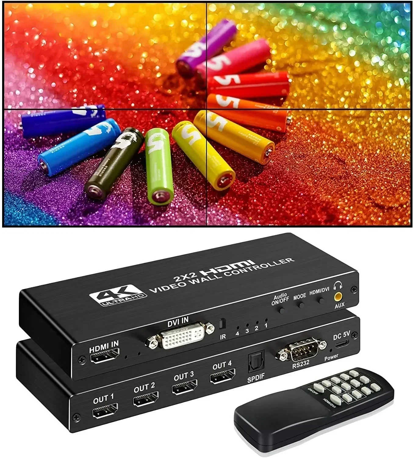 Contrôleur mural vidéo HDMI 4K - Home Cinema Wall Panels avis et prix